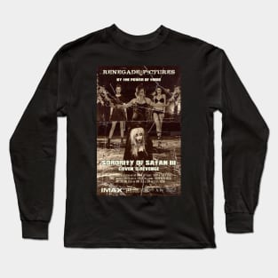 Sorority of Satan 3 Poster Long Sleeve T-Shirt